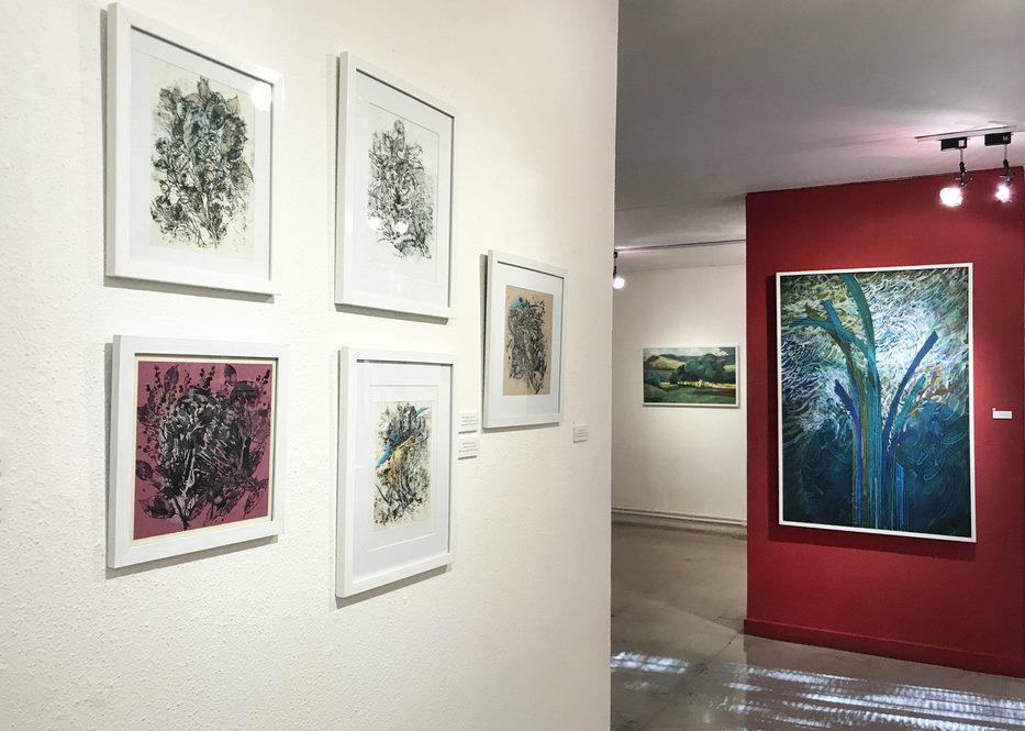 گزارش تصویری نمایشگاه "دشتهایی چه فراخ" در گالری لاله